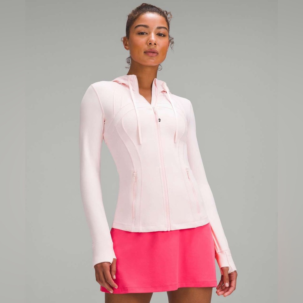 NWT Lululemon hooded define jacket strawberry milkshake
